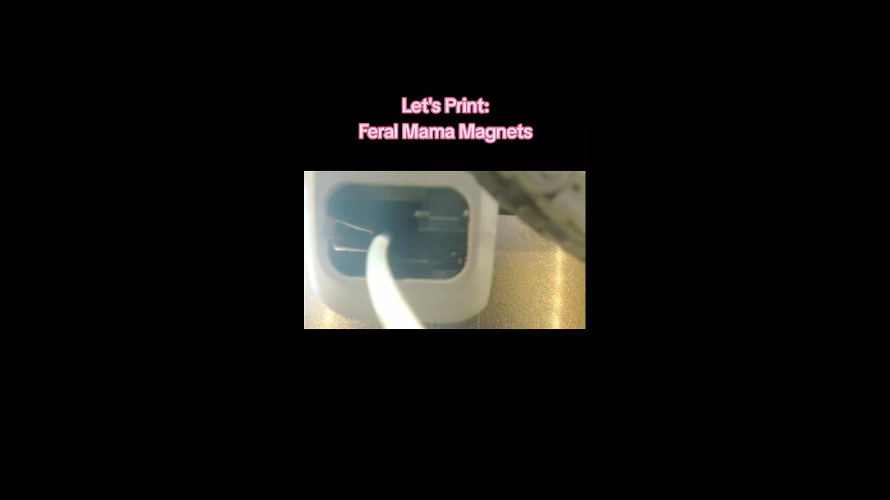 Let's Print: Feral Mama Magnets
