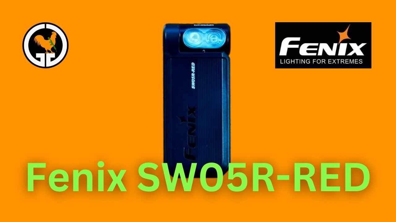 Fenix SW05R-RED Multipurpose Clip On Light