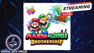 First time playing Mario and Luigi Brothership part 3