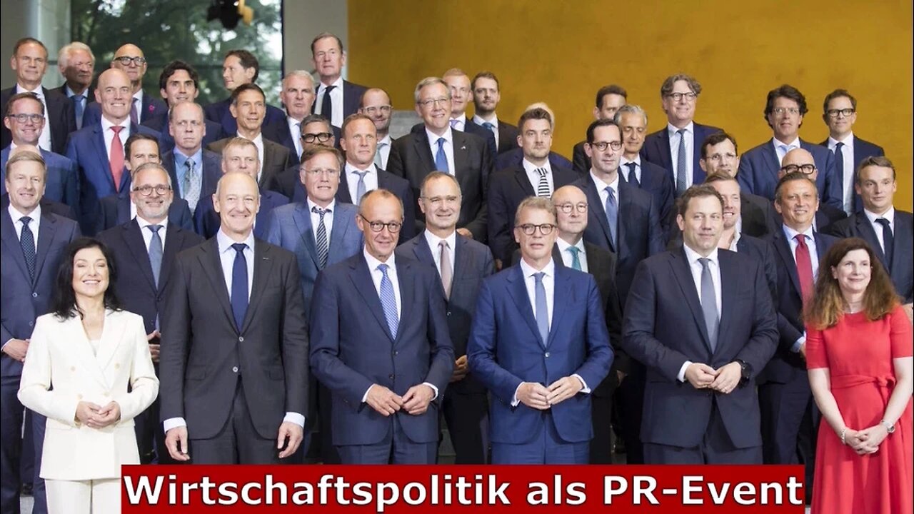 Wirtschaftspolitik als PR-Event