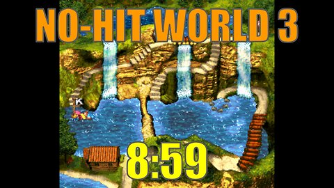 No-Hit Speedrun: Donkey Kong Country 3 - World 3 (8min 59s)