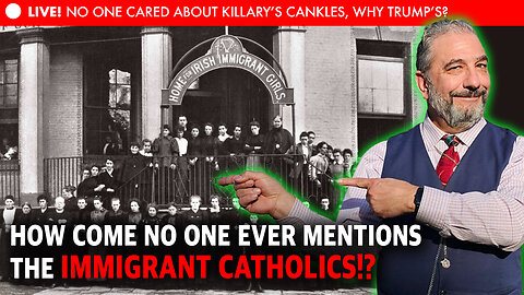 The Mike Church Show LIVE - How Come No One Ever Mentions The Immigrant Catholics?
