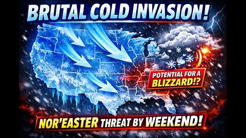 RARE Winter Chill Descends: Nor’easter Could Bring Blizzards Soon!