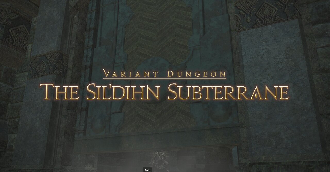 Final Fantasy 14 The Sil'dhn Subterrane solo DRK- Left Path