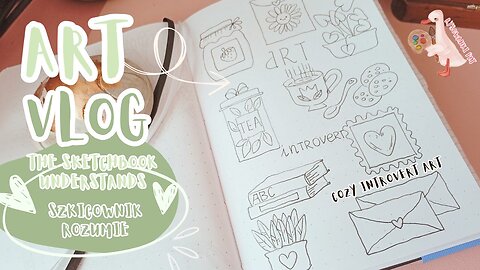 Drawing with Pat (Dormitria) ✏️🫣🍄 Cozy introwert art, art asmr