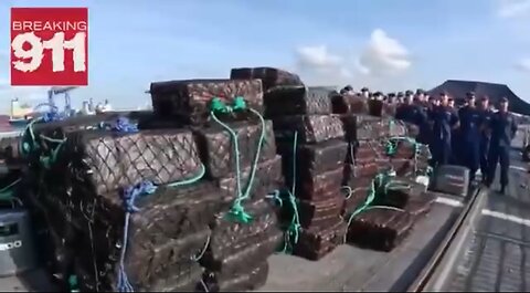 Coast guard seizes 28,500 pounds of cocaine worth $211 million dollars