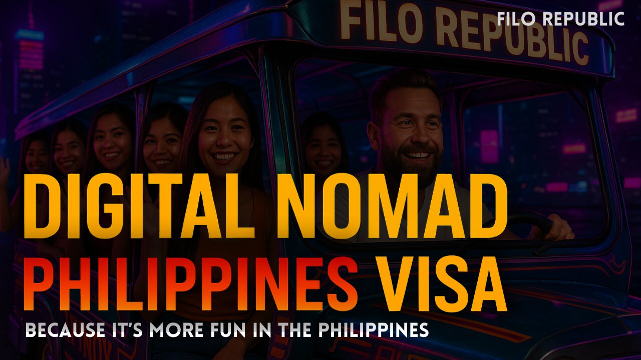 NEW Philippines Digital-Nomad Visa Dropped ➜ Fees, Perks, Hidden Traps! Passport Bros!
