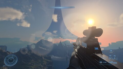 Halo infinite- Best view of the open world