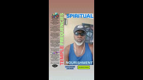▪︎SPIRITUAL NOURISHMENT/TEMPLE FREQUENCIES▪︎