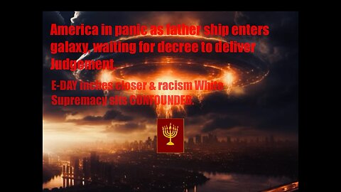 Son of Man & Chariots of TMH, coming to shutdown the elites, & the nations. WW3 invasion imminent.
