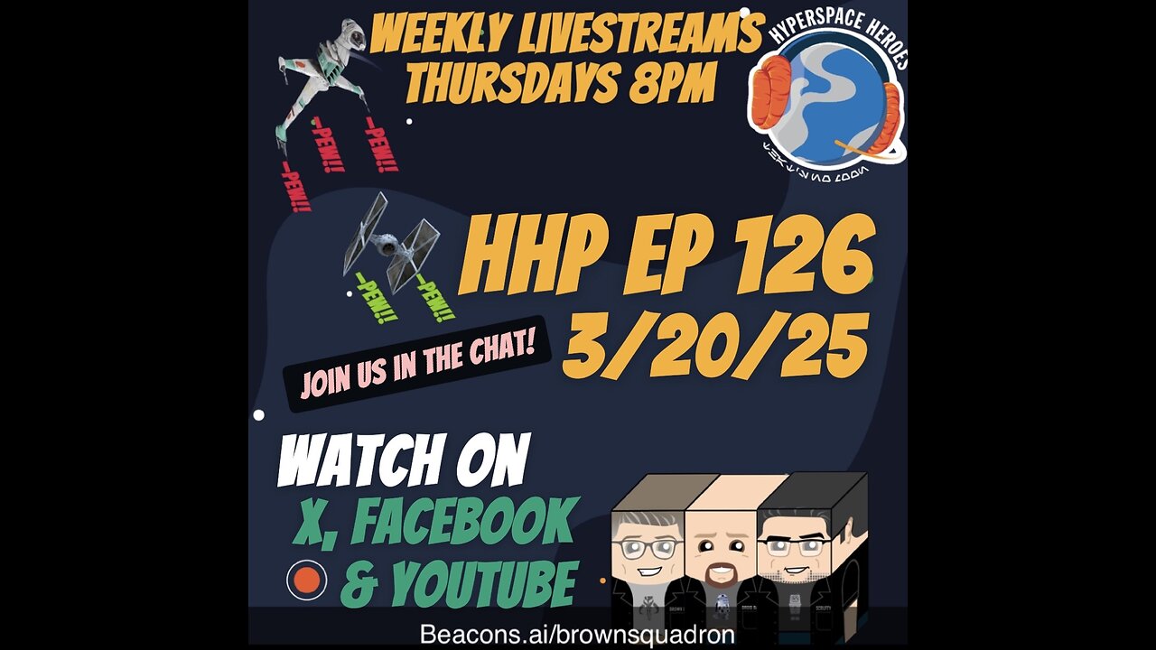 Hyperspace Heroes Podcast Episode 126 - Where 'O Where is Scruffy?