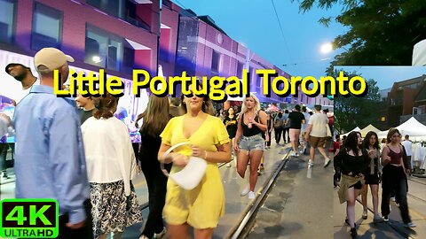 【4K】Portugal Day celebrations Downtown Toronto Canada 🇨🇦