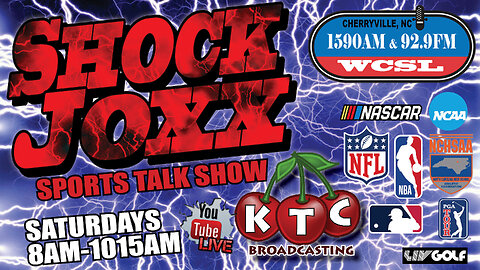 The Shock Joxx Sports Talk Show - 5/3/25 - NBA Playoffs, Braves MLB, NFL Draft, Masters, NASCAR