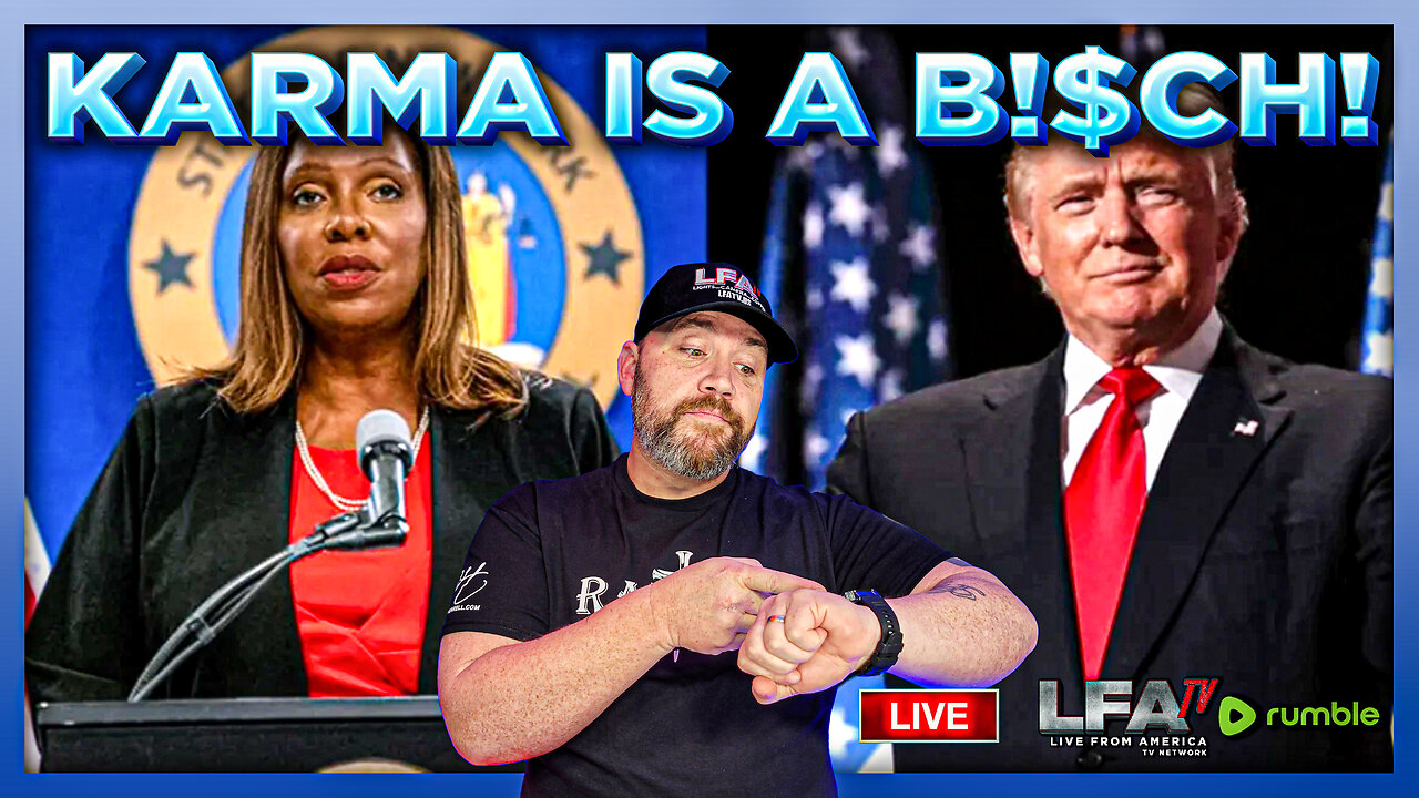 KARMA IS A B!$CH! | LIVE FROM AMERICA 4.16.25 11AM