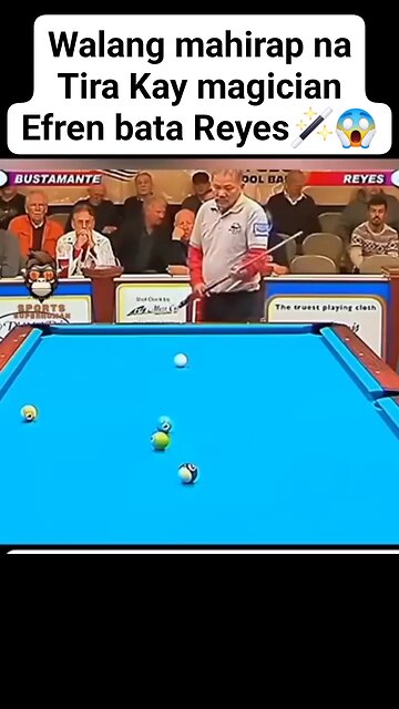 Efren "Bata"Reyes The Magician