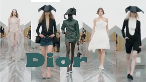 #RunwaySharing #FashionVisualFeast #FindingBeautyOnTheRunway #FashionTrends #Fashion #Dior