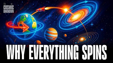 Why Everything in the Universe Is Spinning?