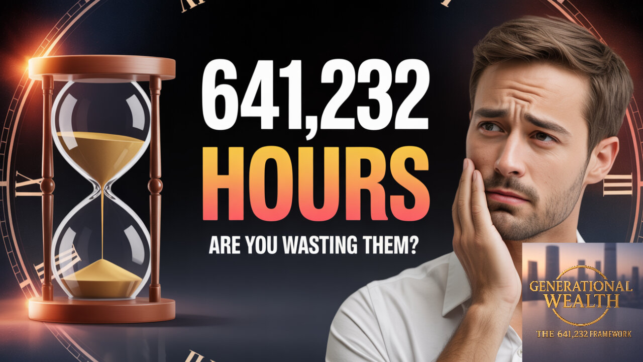 The Brutal Truth About Your 641,232 Hours On Earth