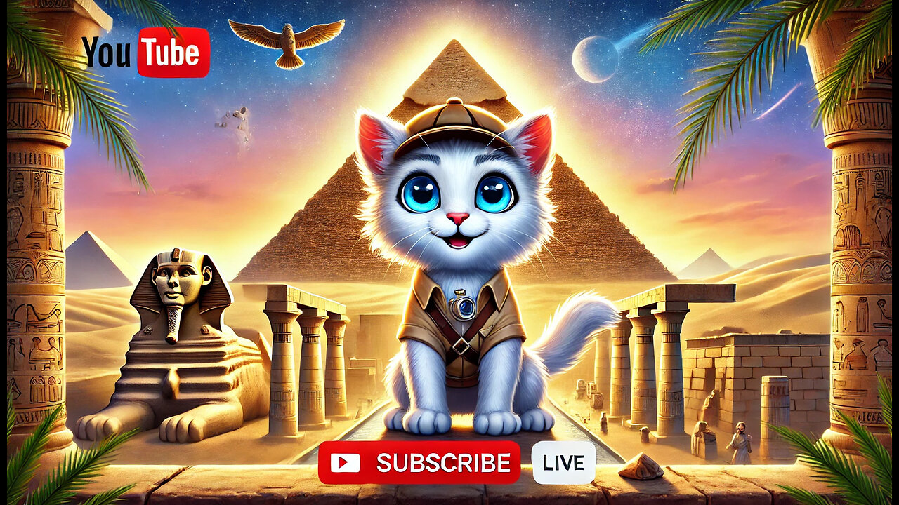 The Dailyyy Stories | Lucy the Cat - Episode 12: Adventure in Egypt