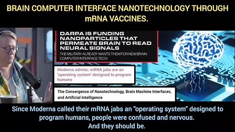 BRAIN COMPUTER INTERFACE NANOTECHNOLOGY THROUGH mRNA VACCINES. 💉☠️💉