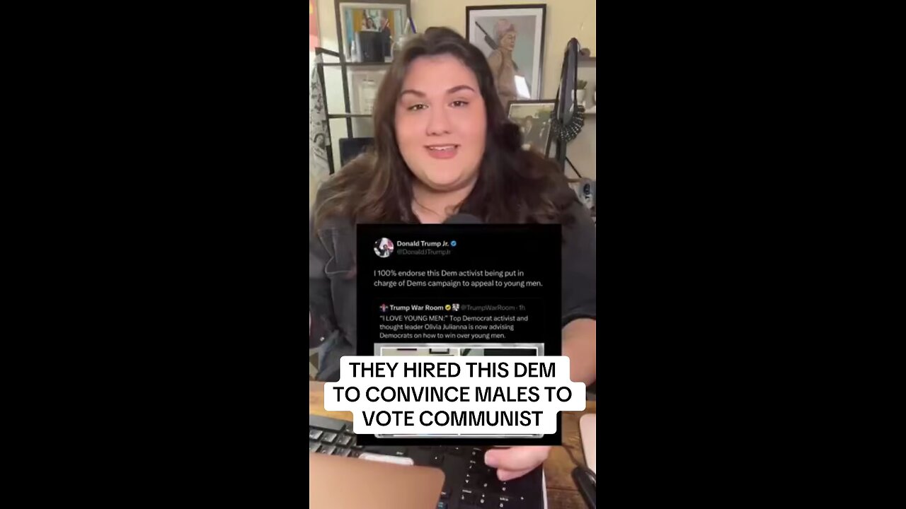 Democrats Hired This Guy to Convince Males to Vote Democrat