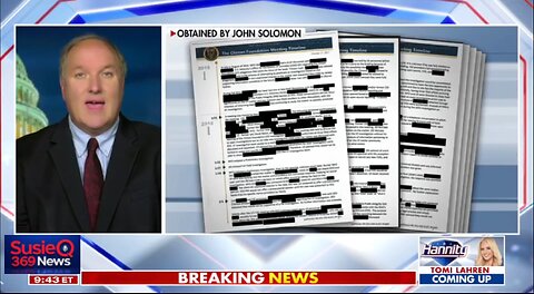 JOHN SOLOMON: NEW DETAILS ON CLINTON PROBE
			