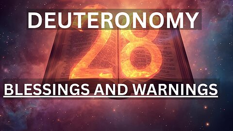 DEUTERONOMY 28 – BLESSINGS AND CURSES OF OBEDIENCE #deuteronomy28 #blessingfortheday #curses