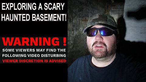 Billy Bob Explores A Haunted Basement! (Over 200 Years Old)