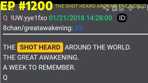 #1200 THE SHOT HEARD AROUND THE WORLD LIVE FROM THE CALIFORNIA REPUBLIC 09.11.25