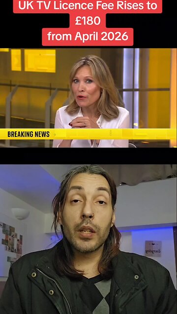 🚨🇬🇧 BBC TV Licence Fee set to rise to £180 per year ‼️