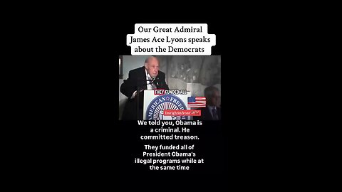 Admiral James “Ace” Lyons didn’t hold anything back in this clip.