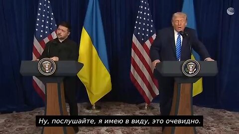 Trump called it a "disgrace" that Americans are fighting and dying for Ukraine