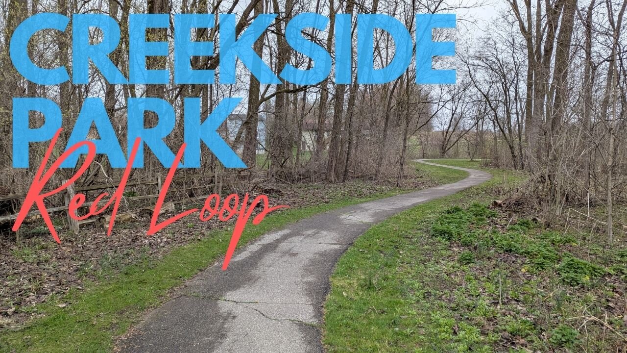 Quick and Easy, the Red Loop at Creekside Park | Full Hike POV | Hiking, Nature ASMR | Kent Co, MI