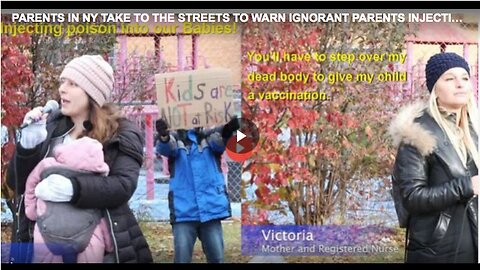 "New York Parents Protest Against Pfizer COVID-19 Vaccine for Children"