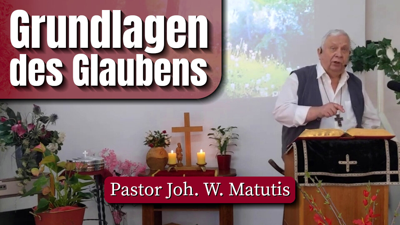 Grundlagen des Glaubens