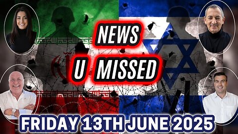 CHARLIE WARD DAILY NEWS WITH CHARLIE WARD, PAUL BROOKER & WARREN THORNTON FRIDAY 13TH JUNE 2025