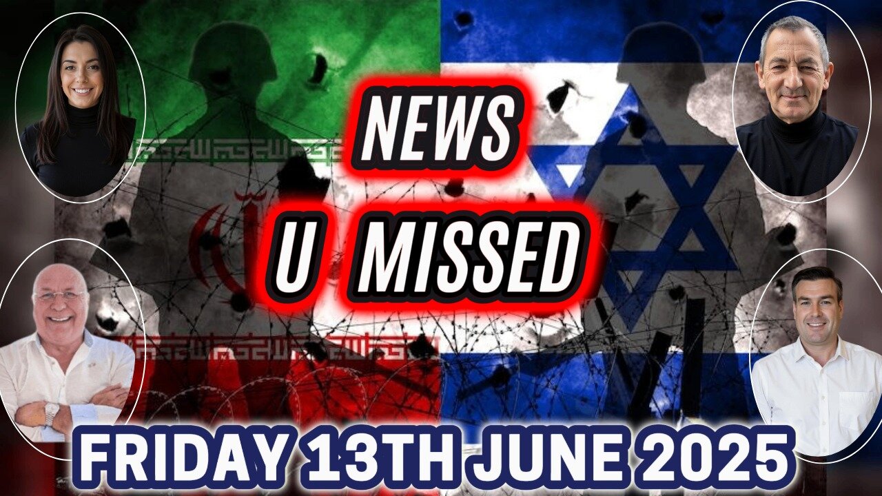 CHARLIE WARD DAILY NEWS WITH CHARLIE WARD, PAUL BROOKER & WARREN THORNTON FRIDAY 13TH JUNE 2025