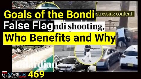 Four Objectives for the Bondi False Flag | Deceived Church | As the Days of Lot