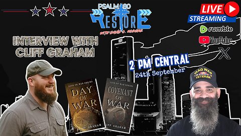 Interview With Cliff Graham, Author of The Lion of War Series | Ep 59