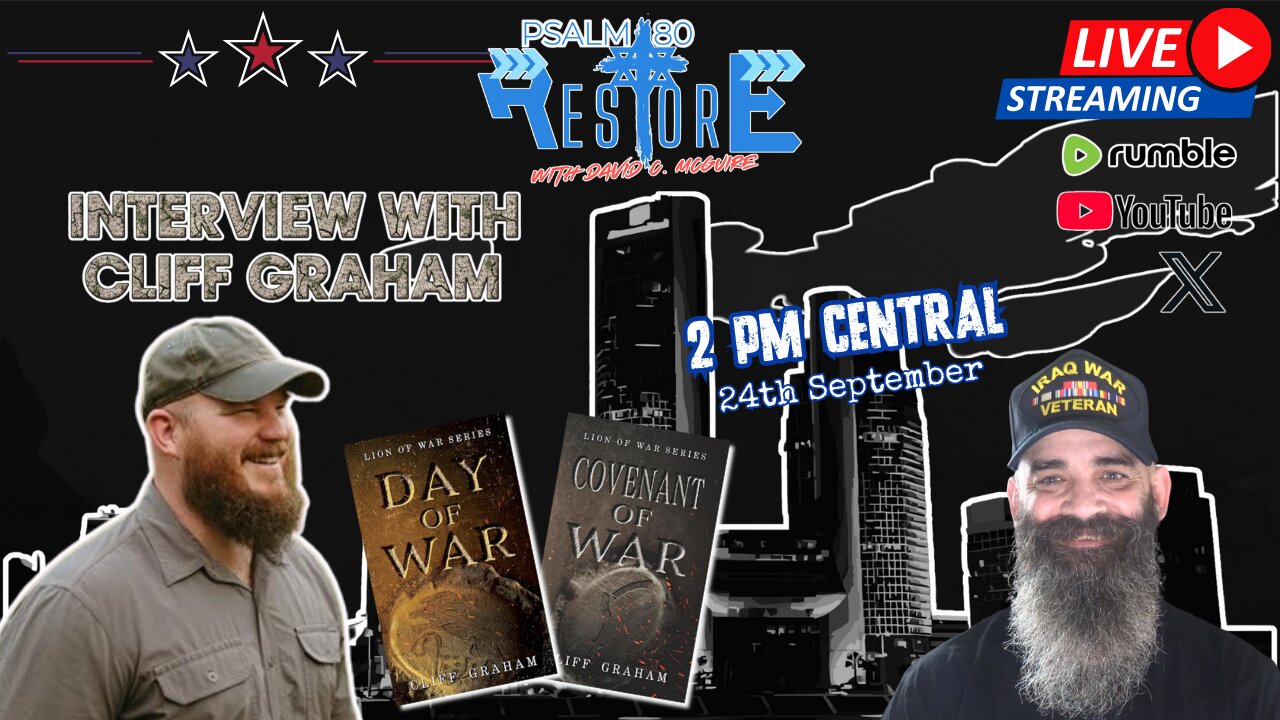 Interview With Cliff Graham, Author of The Lion of War Series | Ep 59