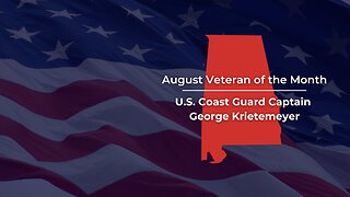 Senator Tuberville Recognizes George Krietemeyer as the August "Veteran of the Month"