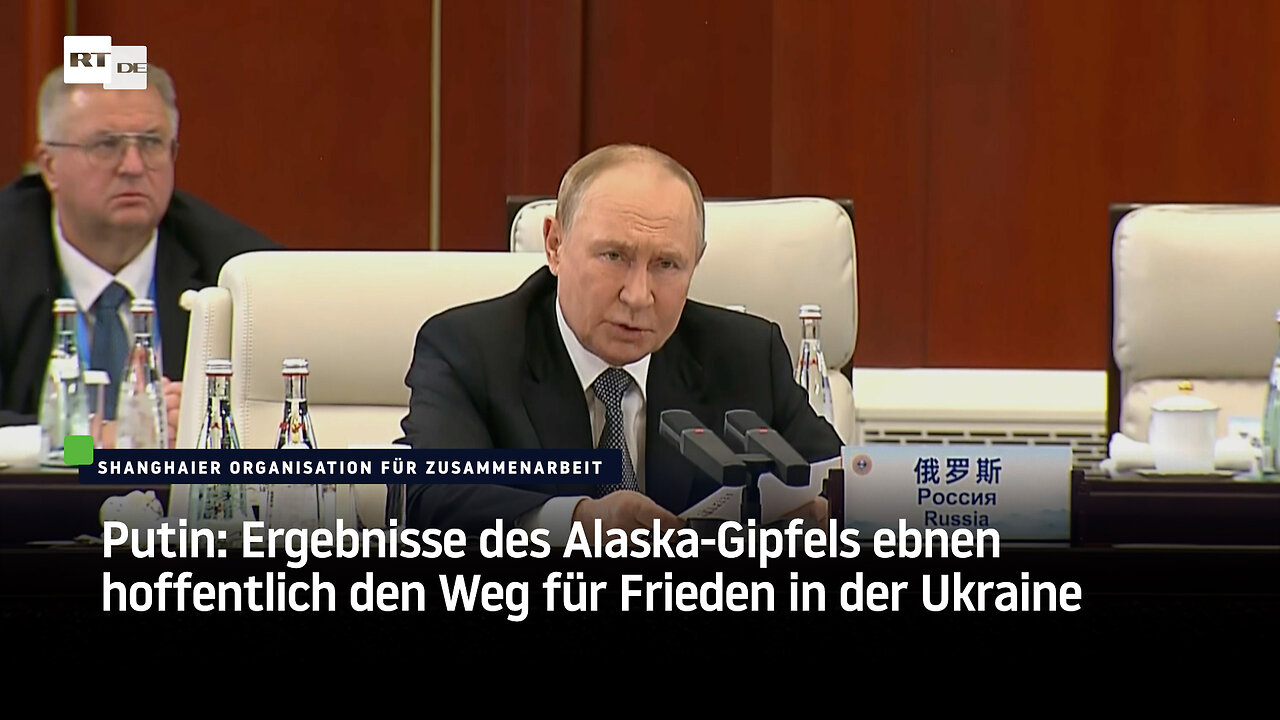 Putin: Ergebnisse des Alaska-Gipfels ebnen hoffentlich den Weg für Frieden in der Ukraine