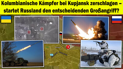 Kolumbianische Söldner bei Kupjansk vernichtet? 💥 Beginnt nun Russlands Großoffensive?⚡Ukraine Krieg