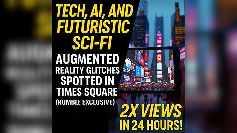 Augmented Reality Glitches Spotted in Times Square (Rumble Exclusive)