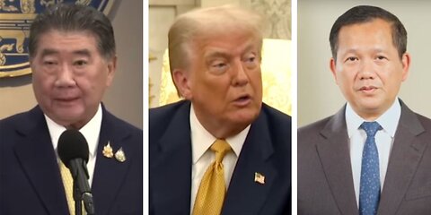 Trump Announces Ceasefire Between Thailand, Cambodia, FBI Busts CP Ring