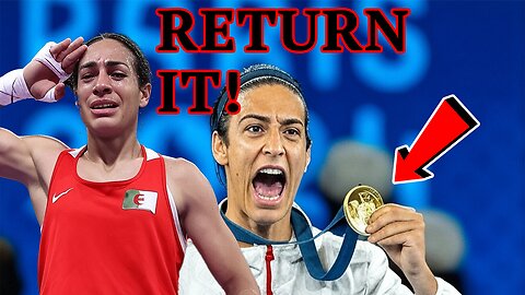 BREAKING: Imane Khelif told to RETURN Olympic Gold Medal after BOMBSHELL test confirms he is a MAN!