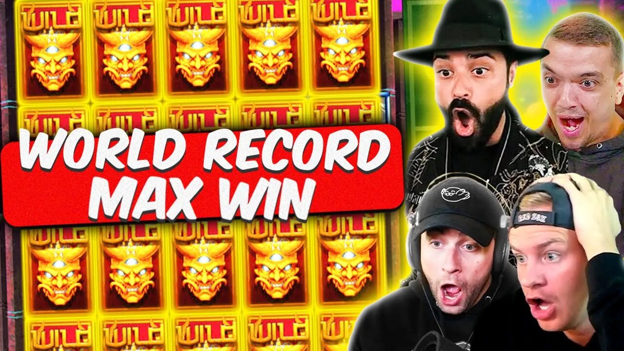 WARRIOR WAYS MAX WIN: Top 7 World Record Wins (Classybeef Roshtein, WatchGamesTV)
