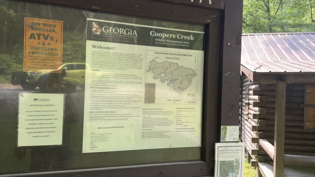 Coopers Creek campground WMA