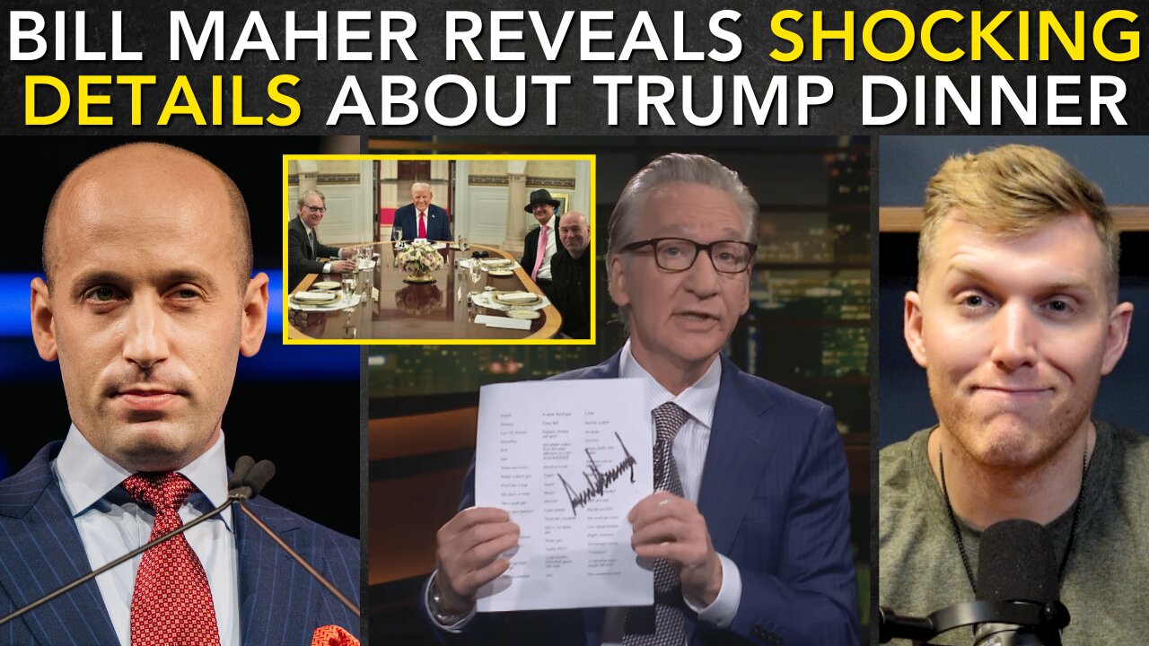 Bill Maher Reveals SHOCKING Details About Dinner With Trump