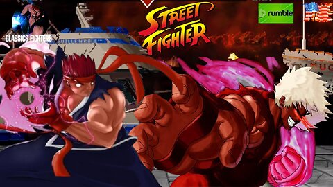 Dragon ryu vs Dragon ken epic fight battle